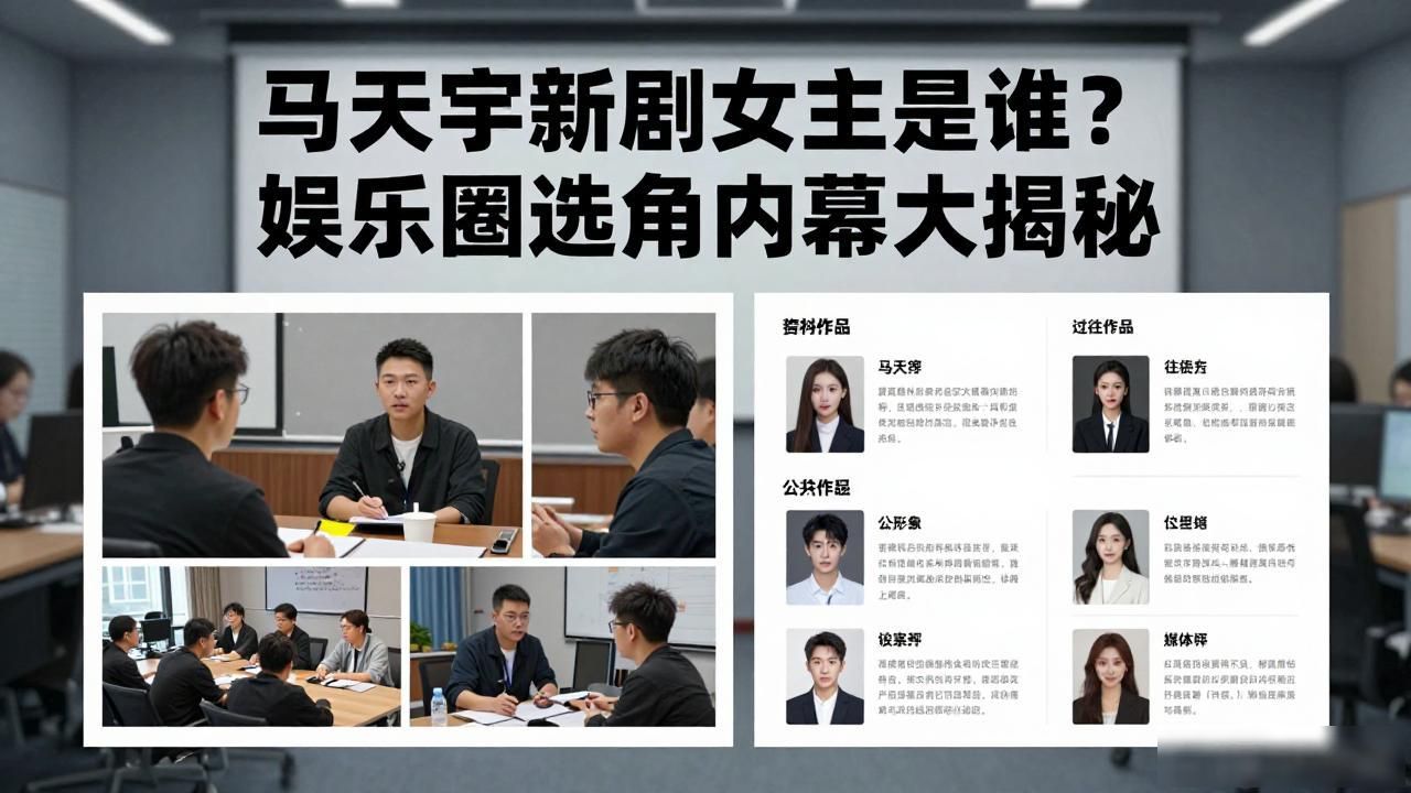 马天宇新剧女主是谁？娱乐圈选角内幕大揭秘
